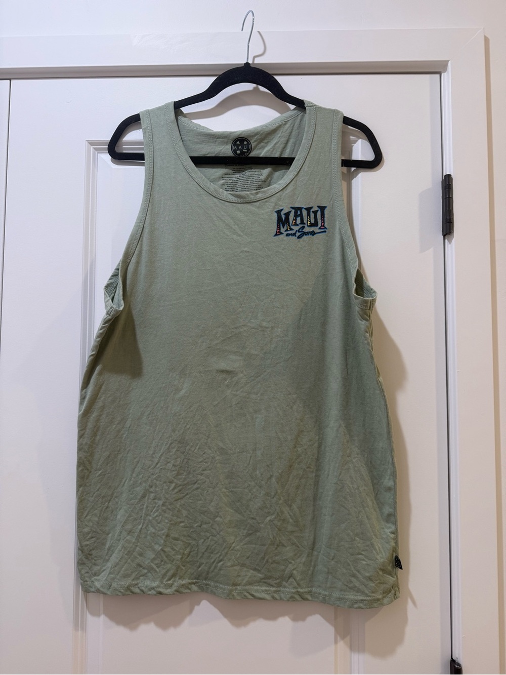 Maui and Son’s Light Green Tank Top